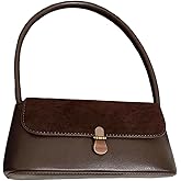 RoseSeek Women's Retro Top Handle Shoulder Bag Underarm Clutch Purse Vintage Hand Bags