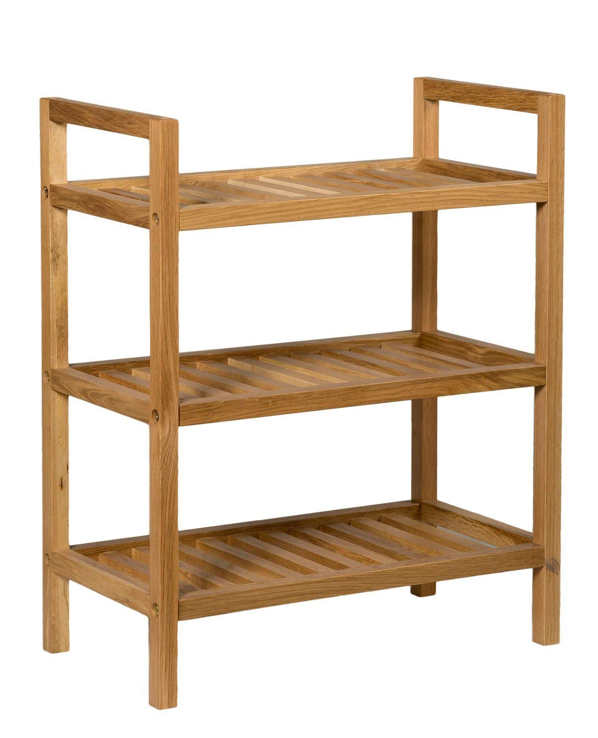 3 tier stackable bamboo shoe rack on Hallowood Waverly Stackable Shoe Rack In Light Oak Finish Fits 6 Pairs Narrow Solid Wooden Organiser Stand 500mm 3 Tiers Buy Online In Grenada At Grenada Desertcart Com Productid 50872973
