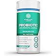 Stellar Loom 150 Billion CFU Probiotic & Prebiotics Complex for Gut Health - 20 Diverse Gut-Friendly Bacterial Cultures | 90 Vegan & Gluten-Free Capsules - 3 Months Supply