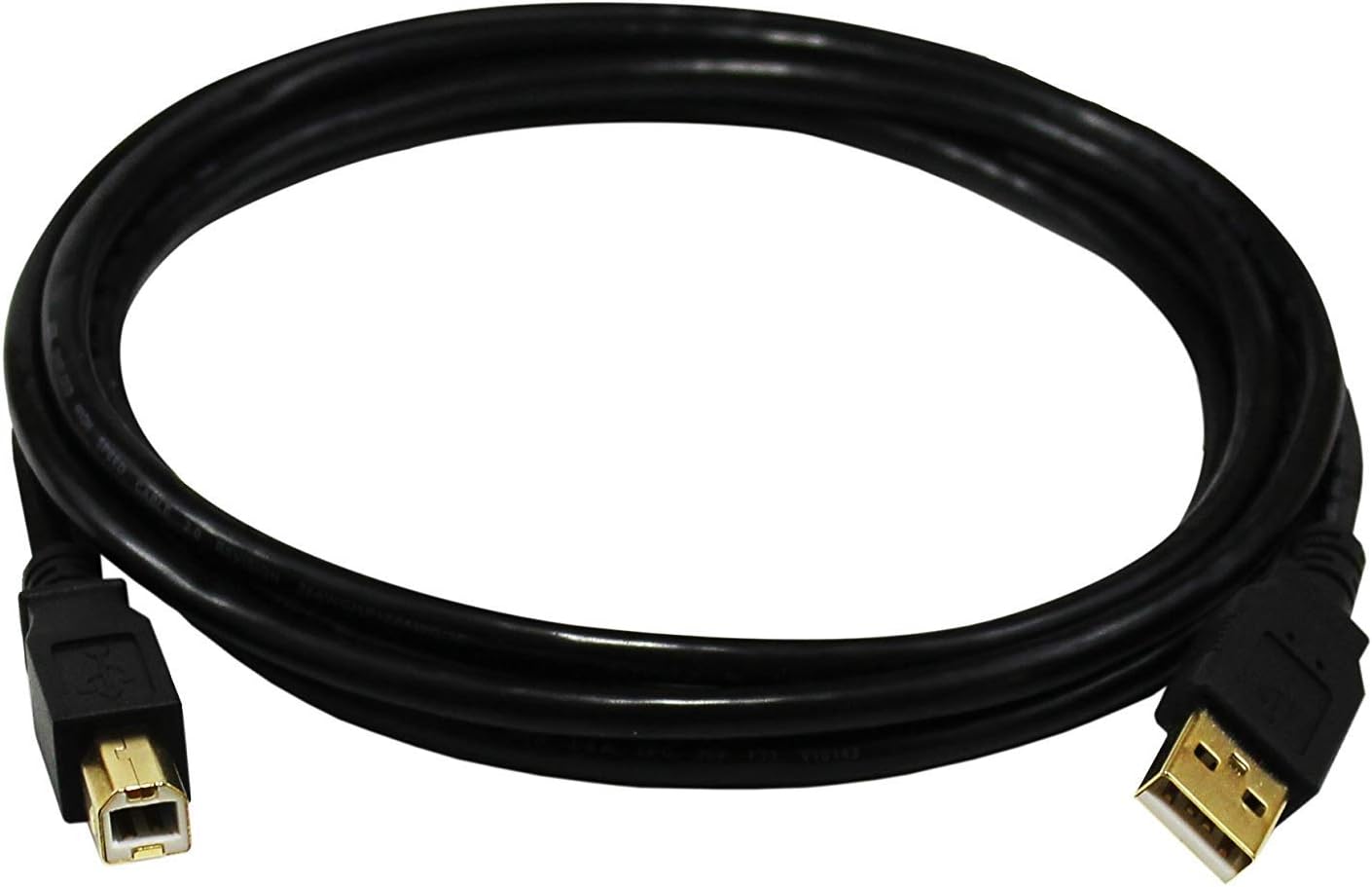 HP USB 2.0 AB Printer Cable. 6FT A TO B USB 2.0 Printer