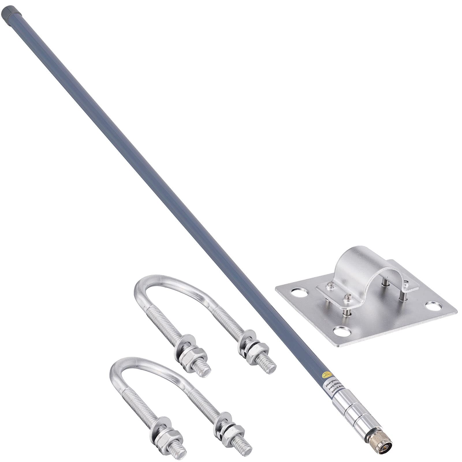 YILIANDUO 868MHz LoRa Antenna 5.8dBi Omni-Directional Outdoor Fiberglass Lorawan Antenna FRP with N-type Male plug for HNT Helium Hotspot LoraWan Gateway Bobcat Devices