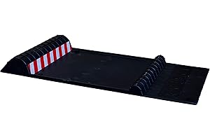 Maxsa 37358 Park Right 21.5" x 11" x 2" Parking Mat, Black