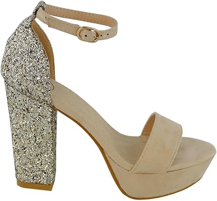 black block wedge heels