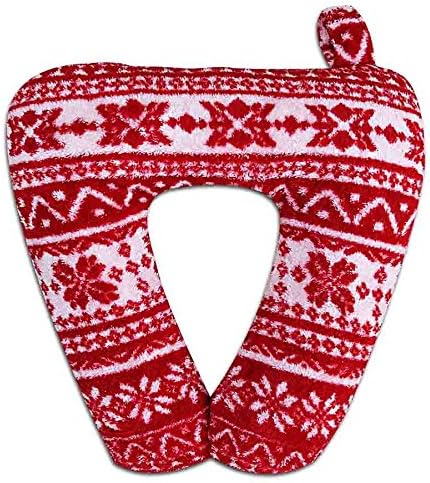 Desirica Unisex Luxury Foam Fabric Travel Neck Pillow (Multicolour)