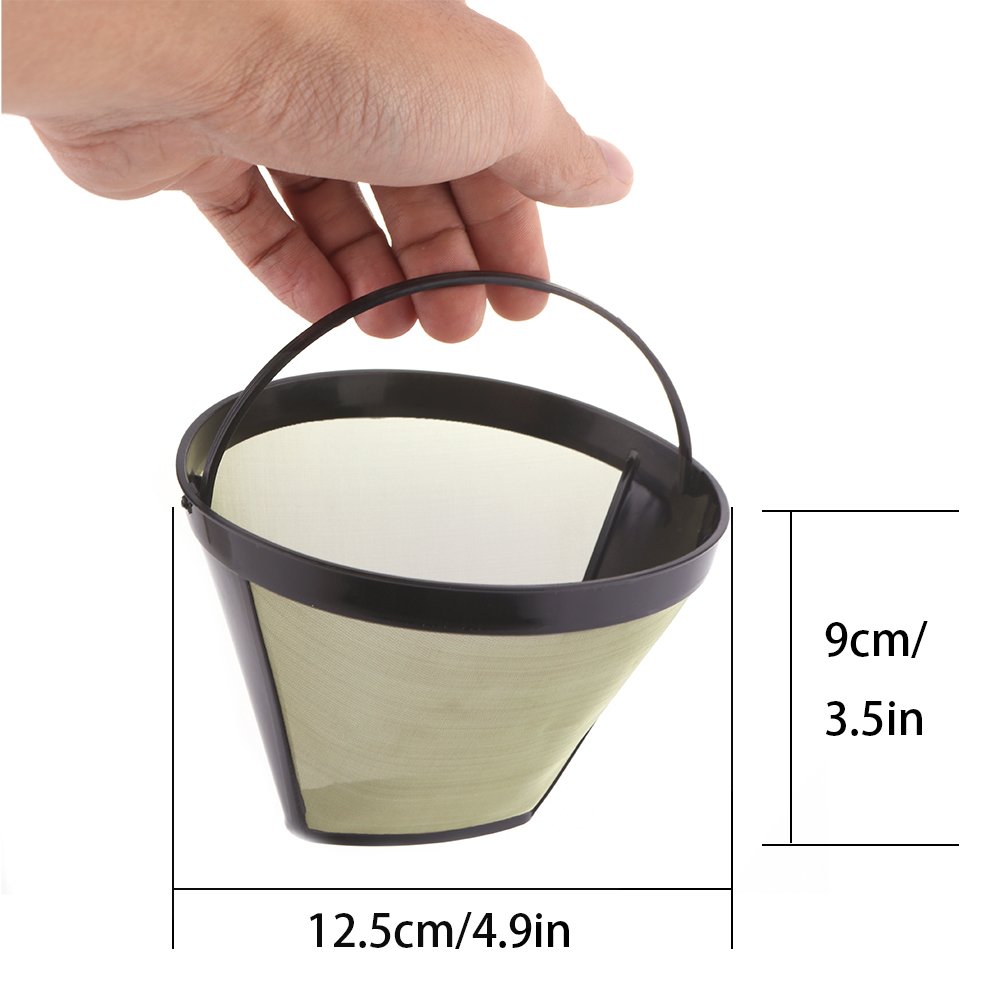 OurLeeme Kaffeefilter wiederverwendbar permanent mit