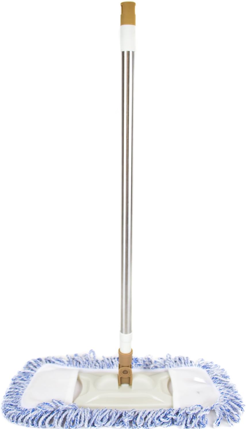 Zwipes Microfiber Flexible Dry Dust Mop Telescoping Pole