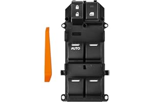 35750-Tb0-H01 Power Window Switch Driver Side Replacement for 2008 Honda Accord 2008 2009 2010 2011 2012 Replace# 35750-TBD-H
