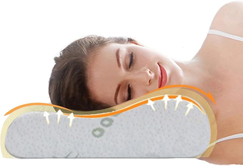 Ecosafeter 2026 Upgrade Memory Foam Pillow Cervical Orthopedic Deep Sleep Neck