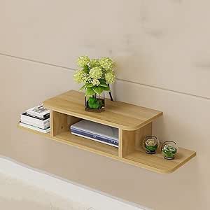 MISLD - Estante para router WiFi, consola multimedia montada en la