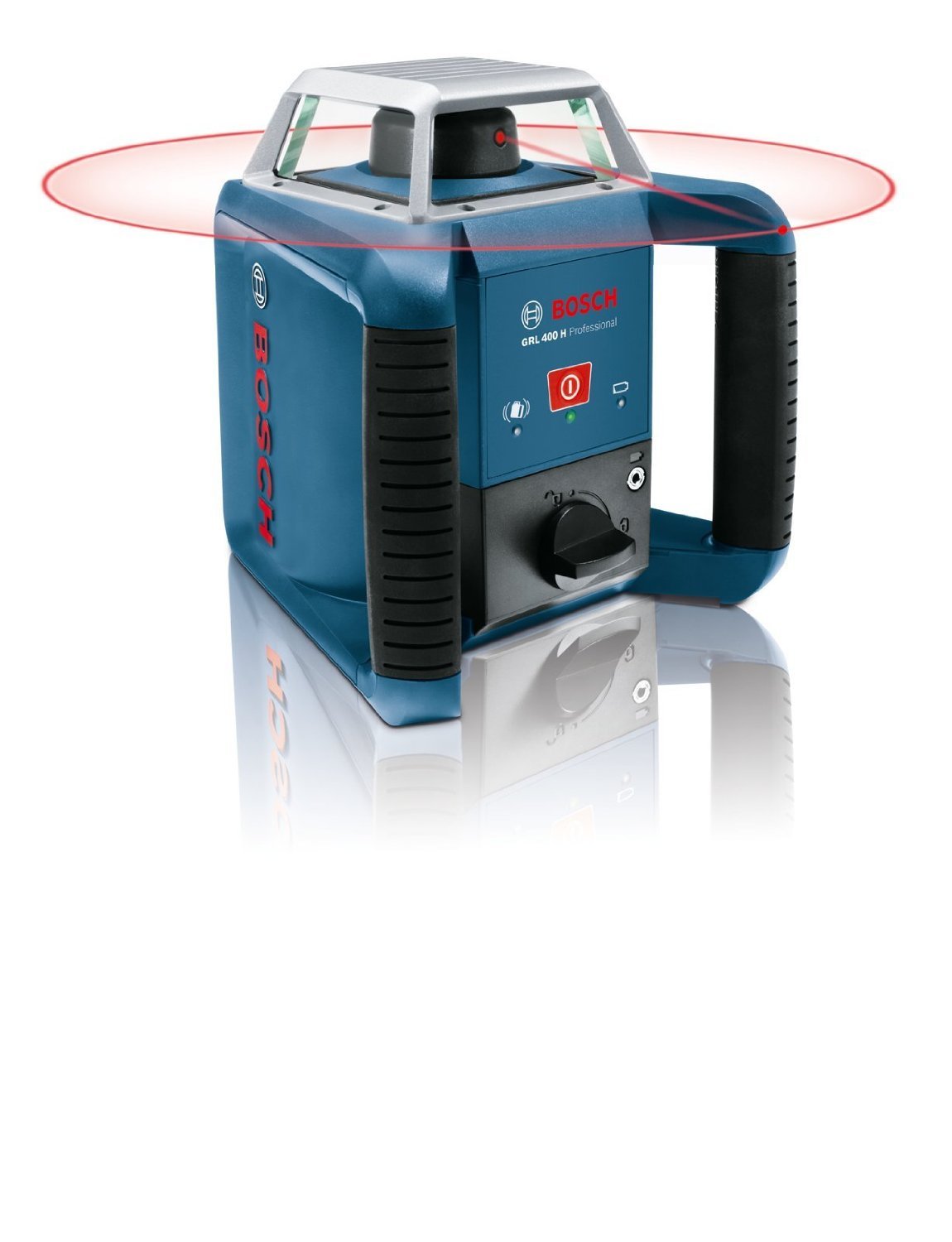Bosch 061599403U GRL400H170 LR1 Outdoor Rotating Laser Level Plus Receiver (Old Version), 1.2 V