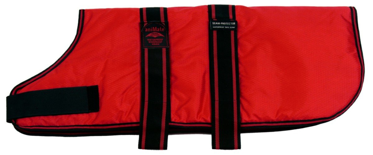 Animate Padded Dog Coat, 20inch, Red Amazon.co.uk Pet Supplies
