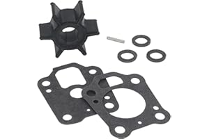 161543 Marine Water Pump Impeller Service Kit Compatible with Mercury Mariner 2 Stroke 4 5 HP and 4 Stroke 4 5 6 HP Boat Outb
