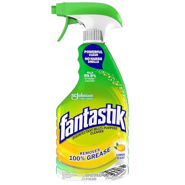 FANTASTIK ALL-PURPOSE CLEANER TRIGGER, LEMON SCENT, 32 FL...