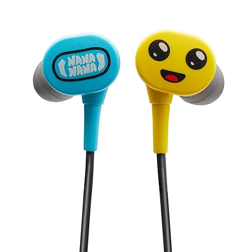 PowerA Wired Earbuds for Nintendo Switch – Fortnite Peely, 3.5 mm, Wired, Officially Licensed, Bonus Virtual Item and Matching Peely Drawstring Bag Included