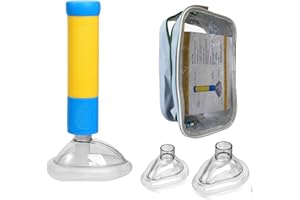 Choking Rescue Device, First aid Mask for Children and Adults, Quick and Easy, Artificial Cardiopulmonary Device Training Fir