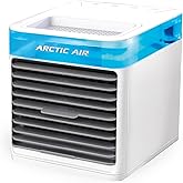 Arctic Air Pure Chill 2.0 Evaporative Air Cooler by Ontel - Powerful, Quiet, Lightweight and Portable Space Cooler with Hydro