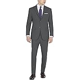 DKNY Men's Modern Fit High-Performance Suit Separates | Dress Suit for Men |