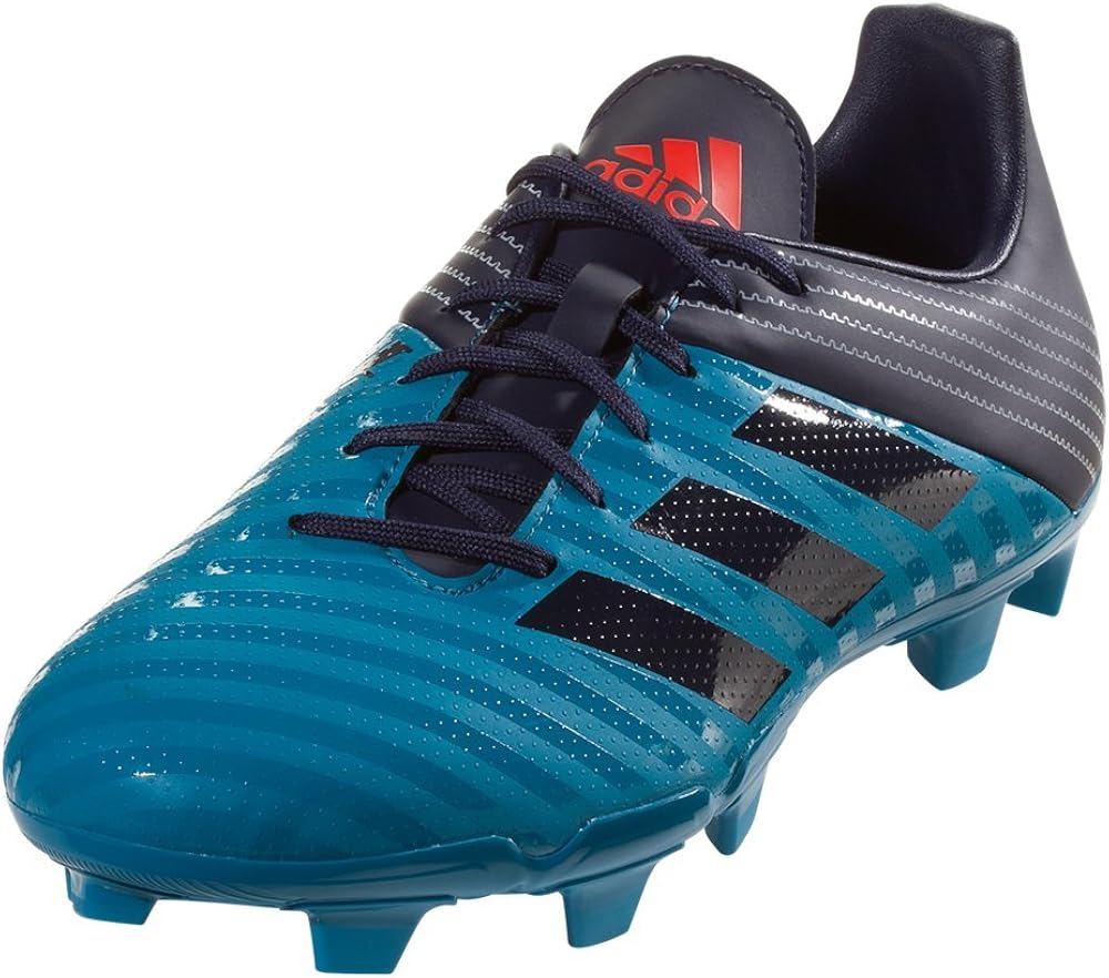 adidas Malice FG Rugby Boots, Blue (US 13.5) Rugby