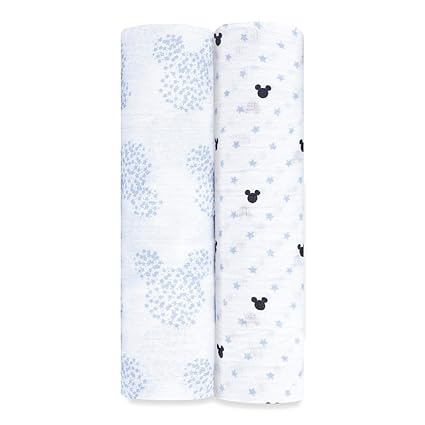 mickey mouse muslin blanket