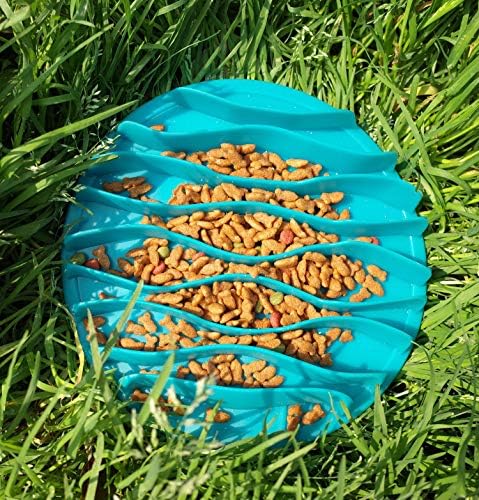 Machao Dogs Bowls Slow Feeder Dog Fun Feeder No Chocking Slow Feeding Interactive Bloat Stop Dog Bowl Perfect for Dog Food, Dog Treats, Yogurt, or Peanut Butter