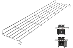 SearCook 66044 Grill Warming Rack Stainless Steel for Weber Genesis II E-310, II E-315, II E-330, II E-335, II S-310, II S-335 (2017 and Newer), Replacement Part for Weber 66044