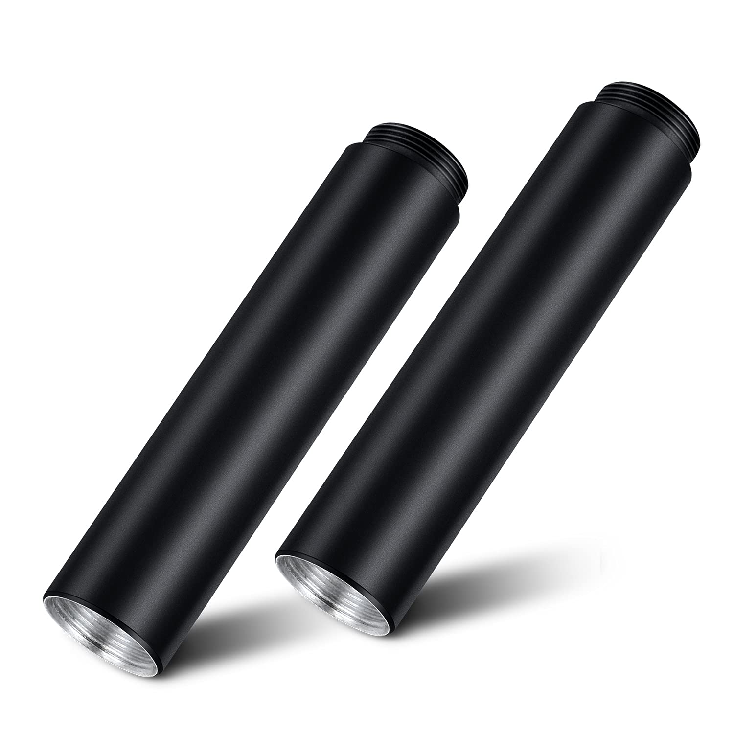 Mic Stand Extension, 5/8" Female to 5/8" Male Microphone Extension Tube for Desk Stands by YOUSHARES(3.15 in) 2Pcs