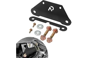 WIKIBB Front Shock Mount Braces Plate Kit For Kawasaki KRX 1000 Front Shock Mount Braces with 2PCS Shock Reinforcement Brackets,2PCS Grade 10.9 Shock Bolts Nuts