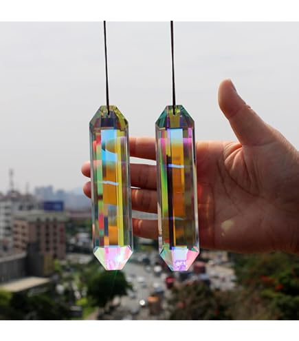 Lot De 5 Pendentifs En Forme De Cœur En Cristal Pour Fenêtre, Décoration De La Maison, Cadeaux Transparents 42/45/52/55/68 Mm