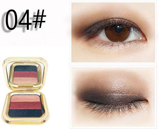 Amazon 3in1 アイシャドウパレット Florrita 3色 日韓風コスメ キラキラ 美人アイシャドウ キャンメイク 女性 多機能 Eye Palette 携帯便利 アイシャドウベース 綺麗な発色 極め細かいパウダー アイメイク Diy Eye Shadow 防水 パウダーアイシャドウ 長持ち アイ