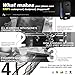 ASAKUKI Galaxy S8 Plus Waterproof Case - IP68 Certified Case, Full Body Protective, Shockproof, Scratch-Proof, Dustproof Case with Built-in Screen Protector for Samsung Galaxy S8 Plus - Black