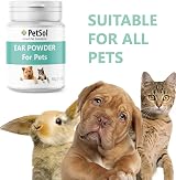 PetSol Fast Acting Ear Powder Large 30g Tub for Pets - External Use view 4
