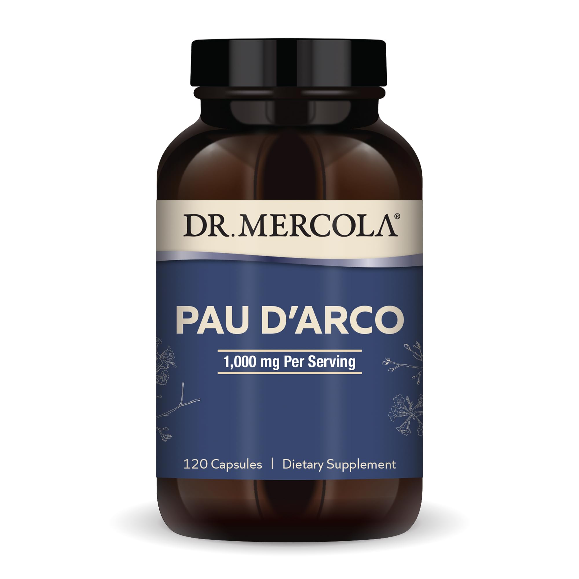 Dr Mercola PAU D'Arco | 120 Capsules