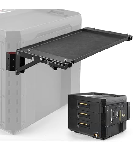 SUNEX TOOLS 8004BK Side Work Bench for 8013A- Black - Workbenches