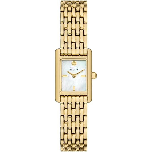 TORY BURCH レディース時計 Amazon.com: Tory Burch Women's Kira Square Small Purple