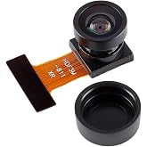 JESSINIE OV2640 Camera Module 200W Pixel Large Wide Angle 140 Degree Monitoring Identification Cam Module 2MP CMOS Mini Camera 24P Connector Support JPEG Output