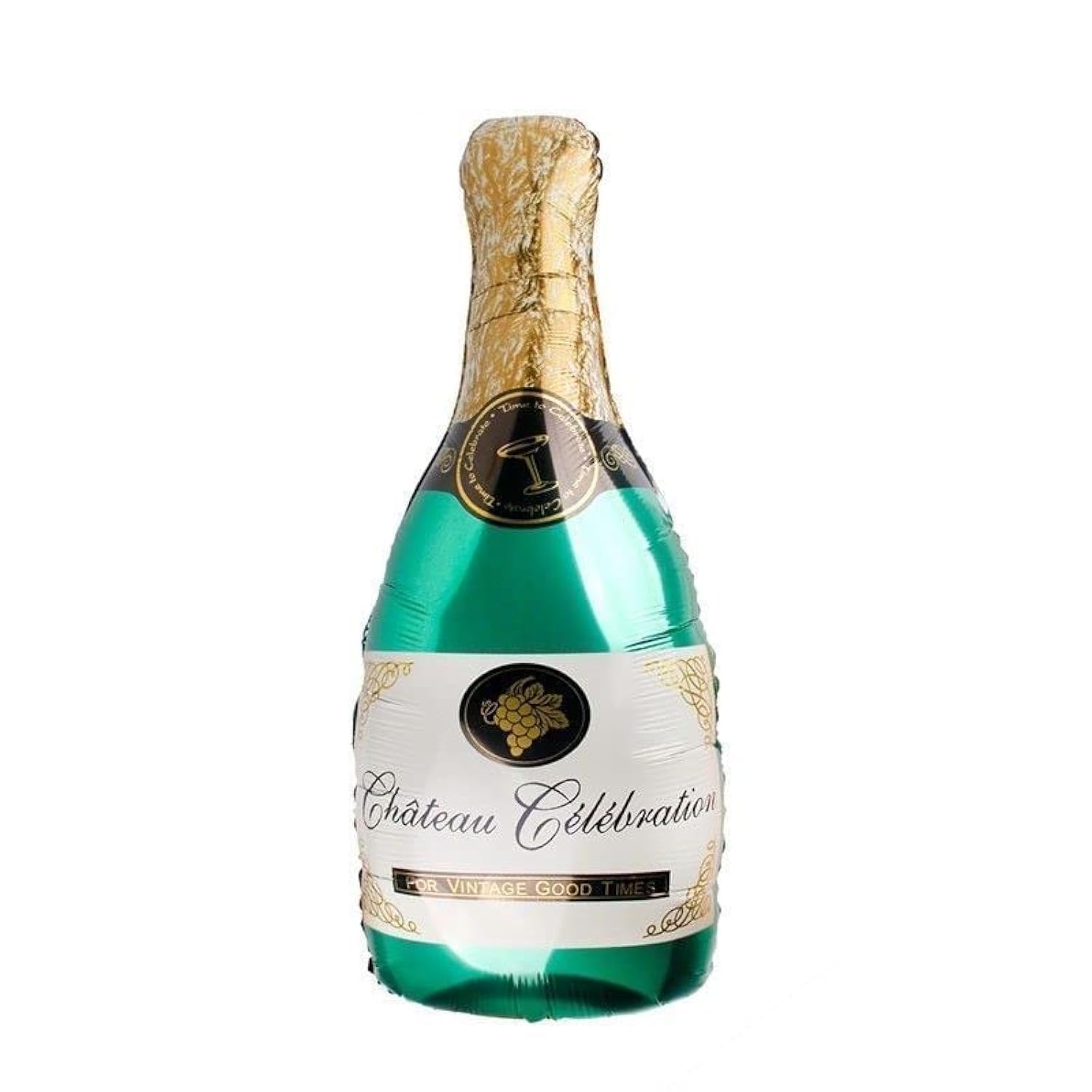 Green Bottle Foil Balloon, 94cm (2 pack) — image 1