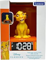Lexibook Disney Lion King Simba Nightlight Alarm Clock LCD Backlit view 5