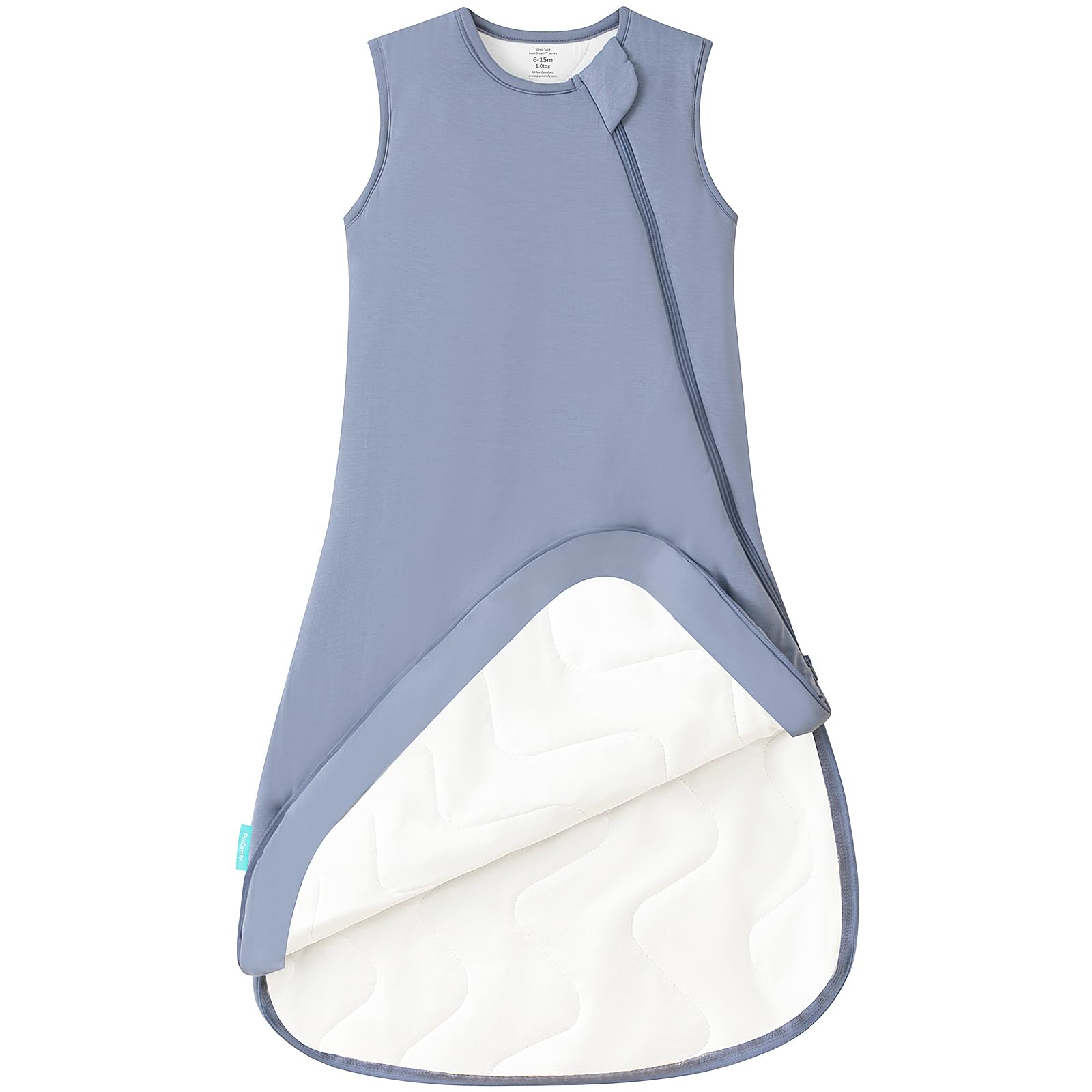 Photo 1 of PurComfy Extra Long Toddler Sleep Sack Premium Bamboo Viscose Sleeping Bag Supersoft Wearable Blanket 36-48 Months 3T-4T-5T