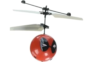 Marvel World Tech Toys Deadpool IR UFO Heliball Helicopter