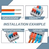 Innfeeltech SPL-42 2 In 4 Out Terminal Block 10 Pcs Cable Connector view 5