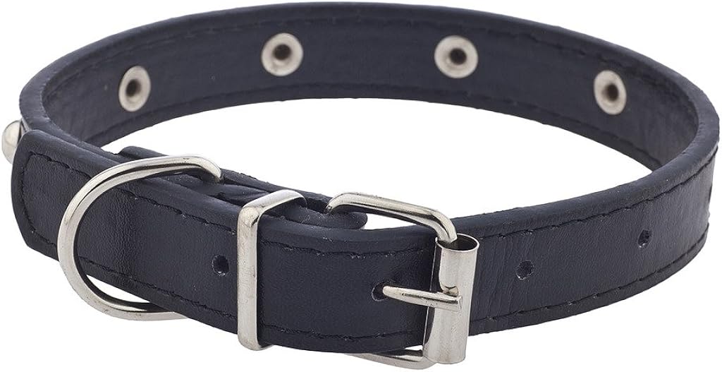 black studded cat collar
