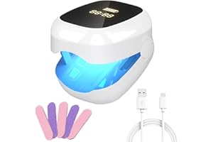 JUNLLU Nail Fungus Laser Treatment LED Light Device-Solution for Fungal Infections,Nail Fungus Laser Treatment Device for Damaged, Thick Toenails and Fingernails,Suitable for Home Use(White)