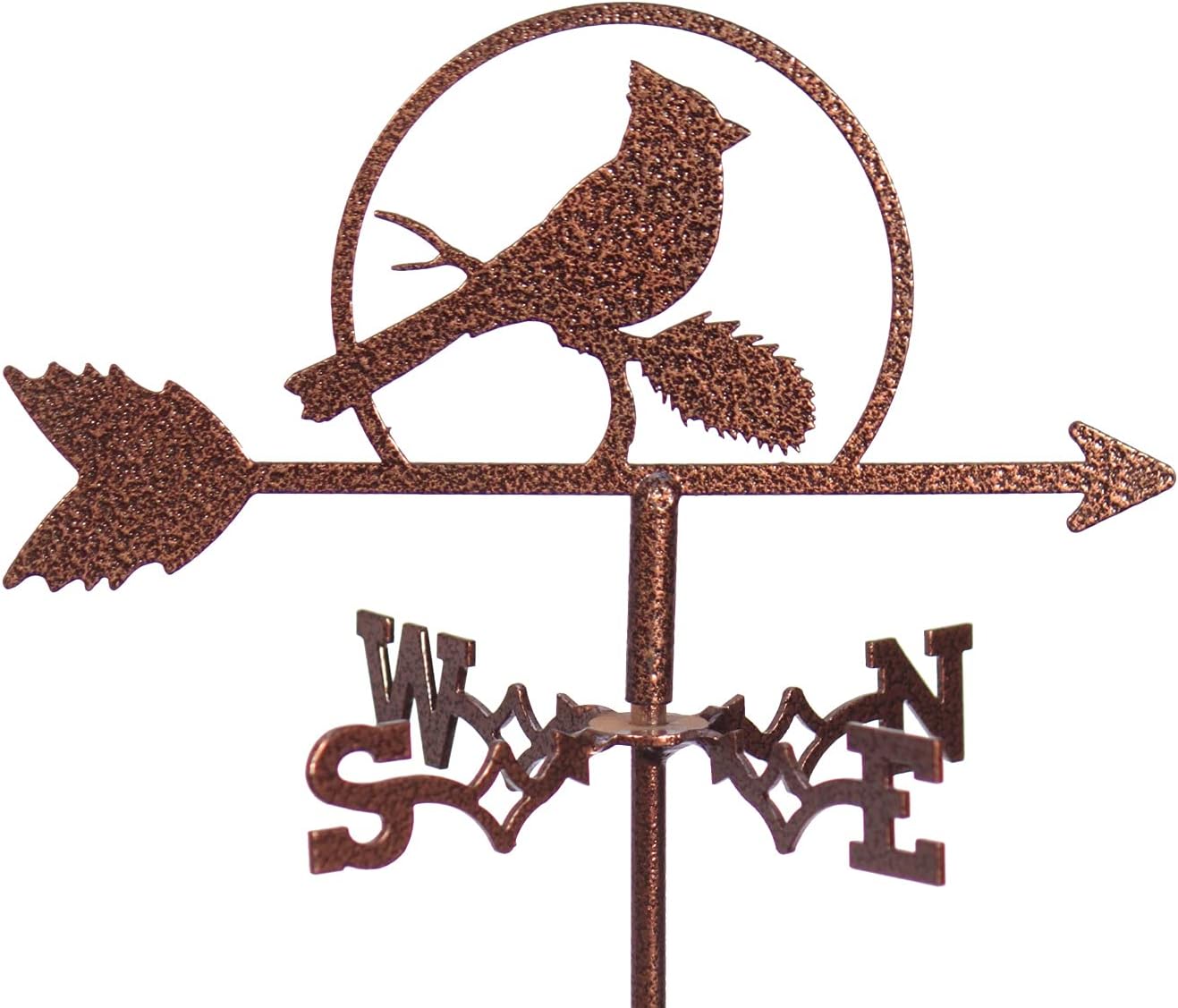 Weathervanes - SWEN Products Cardinal Mini Flower Pot Weathervane