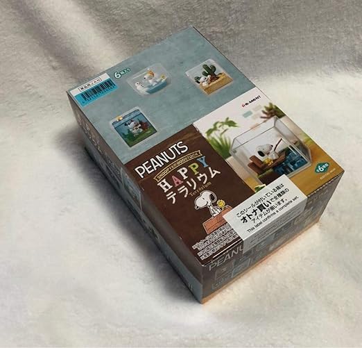 Amazon Co Jp リーメント スヌーピー スヌーピー ウッドストックhappyテラリウム フルコンプ インテリア ミニチュア テラリウム 食玩 ホビー 通販