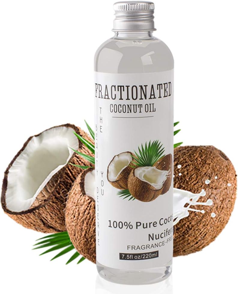 Fractionated Coconut Oil Massage Oil Cold Pressed Pure MCT Oil for
