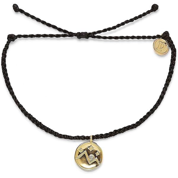 Pura Vida Waterproof Adjustable Bracelet With Brand Charm - View #10