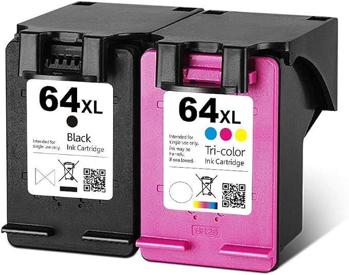 Remanufactured 64 Ink Cartridges Replacement for HP 64XL 64