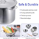 GOLCUGYJH Stainless Steel Pretend Cooking Utensils Set for Kids view 5
