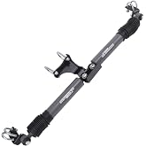 maXpeedingrods Dual Steering Stabilizer for 2-8" Lift Jeep Wrangler JK JKU | Dual Steering Stabilizer for 2007-2018 Jeep Wrangler JK JKU, for 2" or More Suspension Lift, G1 Upgraded Version