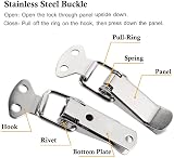 Litensh 56mm Stainless Steel Tension Clasp with Screws view 4